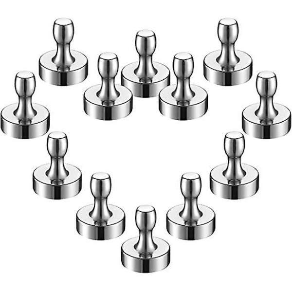 Suuret neodyymikartiomagneetit - Erittäin vahvat (15 x 18 mm) [12 pakkausta]