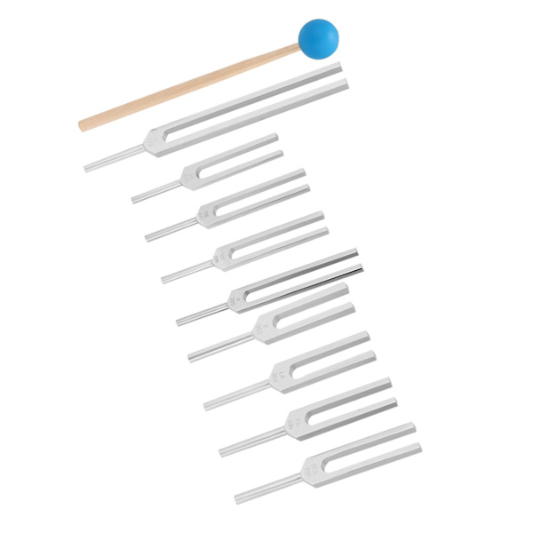 9 kpl 174/ 285/ 396/ 417/ 528/ 639/ 741/ 852/ 963HZ Tuning Fork Sound Healing Therapy set