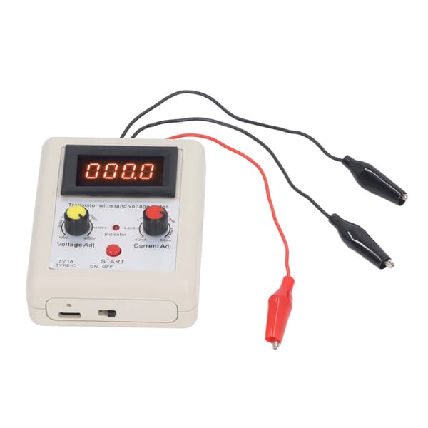 Spenningstester Digital Spenningskapasitetsdetektor for Diode MOS Triode Transistor 120V‑2700V Rødt Display