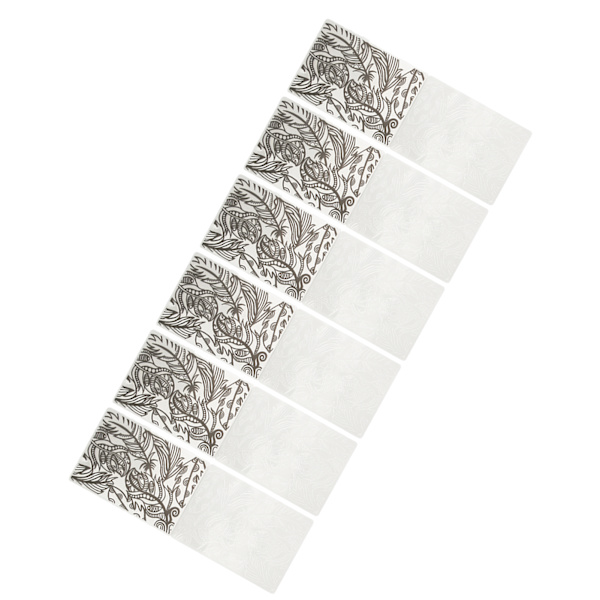 10 stk Plast pregingsmappe Multipurpose Delikat for kortlaging Scrapbooking Kunsthåndverksrekvisita EM287