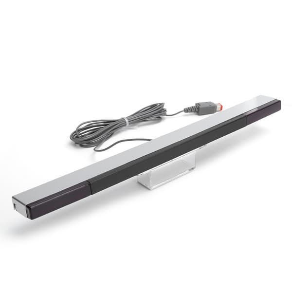 ABS Sølv Bevægelsessensor Bar Infrarød Stråle Induktor Erstatning til Wii/Wii U Konsol