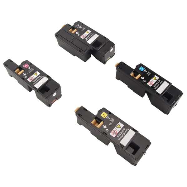 4-pack tonerkassettbytesats för Xerox Phaser 6000 6010 Workcentre 6015 skrivare
