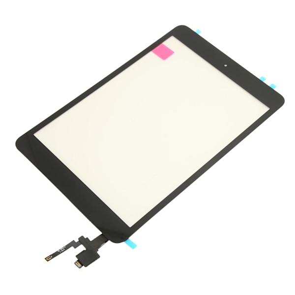 Tablet Digitizer Touch Screen Härdat glas Tablet Digitizer Touch Screen Ersättning med hemknapp för Mini 3 Black