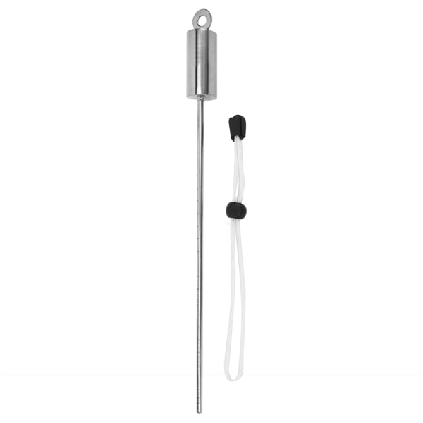 KEEPdiving Rostfritt stål 30 cm Dykning Hummer Stick Pointer Underwater Shaker Noise Maker med skala handrem