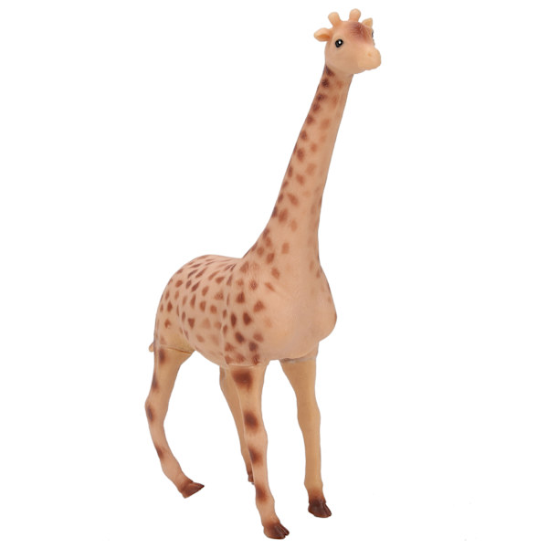 Simulerad Giraff Modell Barn Söta Djur Figur Leksak Hem Dekoration Födelsedagspresent Mjuk Plast Giraff