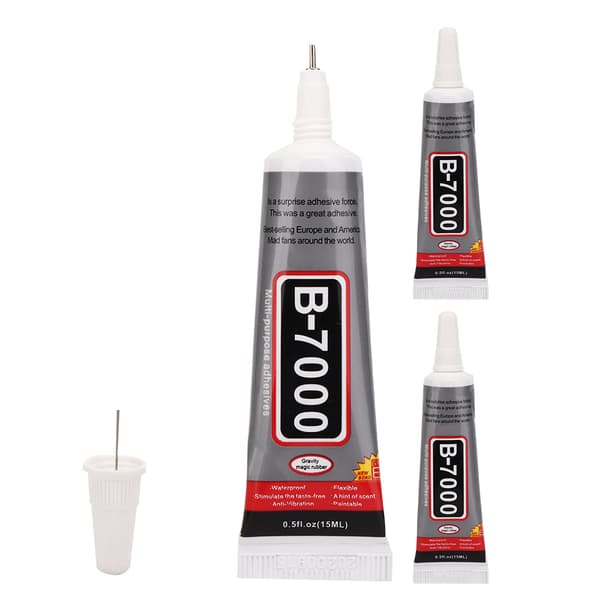 3st 15ml B-7000 Lim Transparent Nålrör Smycken DIY Reparationslim
