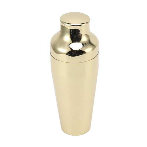 Cocktail Shaker 304 Rustfrit Stål Fransk Stil Bartender Shaker til Blandede Drinks Luksus Guld