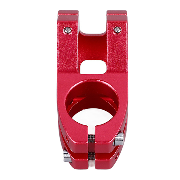 31,8 mm cykelstyr, mountainbike styr, kort styr, passer til de fleste cykler, racercykler, BMX, Fixie Gear, cykling, aluminiumlegering, rød