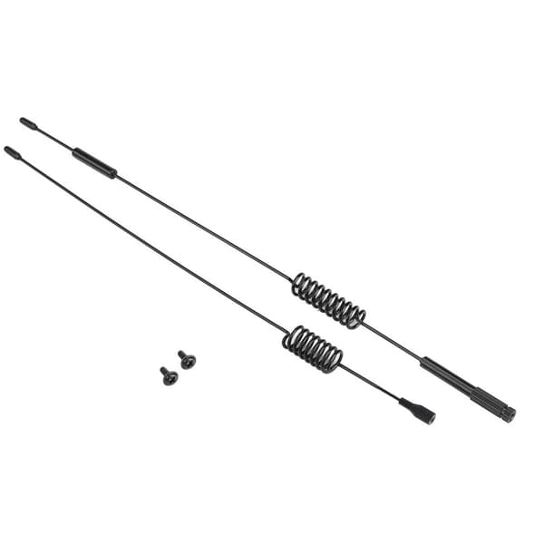 2 stk. metaldekorationstilbehørsdele Simulationsantenne til Traxxas TRX-4 RC Crawler Car
