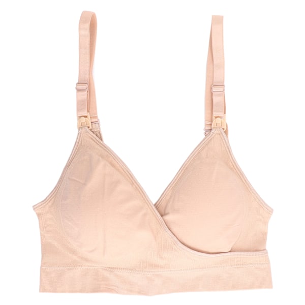 Amme BH Front Top Spænde Udvidede Flanker Fire Række Spænde Amning BH til Gravide Kvinder S
