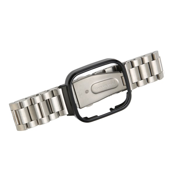 Watch Case Band 2 i 1 Justerat watch i rostfritt stål för Redmi Watch 3 Silver