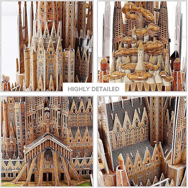 National Geographic 3D Puzzle Arkitekturmodel