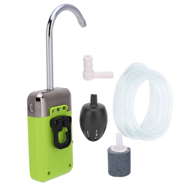 Oksygenpumpe Sensing Pumping Water 3 Moduser med LED-lys for fiske Håndvask 210