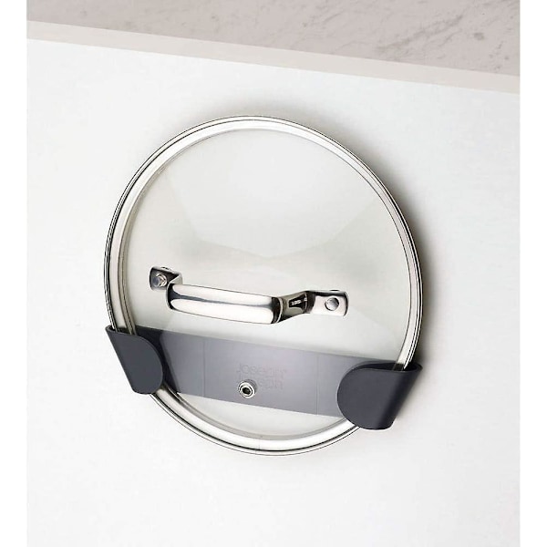 Set med 4 Väggförvaringsställ för Gryt- och Pannlock, Självhäftande