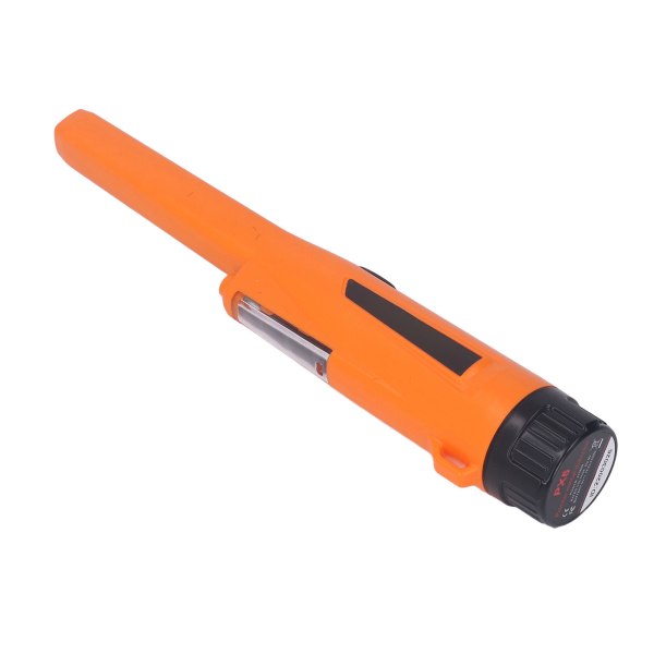 Metalldetektor Pinpointer IP66 Vattentät Bärbar Handhållen Pin Pointer Stav med LED-ljus Orange