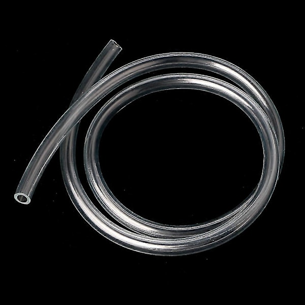 1m Högkvalitativ Transparent Mjuk VVS Slang PVC Rör 8x12mm Vattenledning