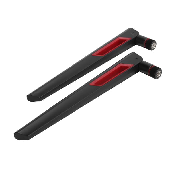 2 stk. IPEX4 til SMA-kabel for M.2 WiFi Bluetooth ekstern forlengelse 2 stk. AC88-antenne