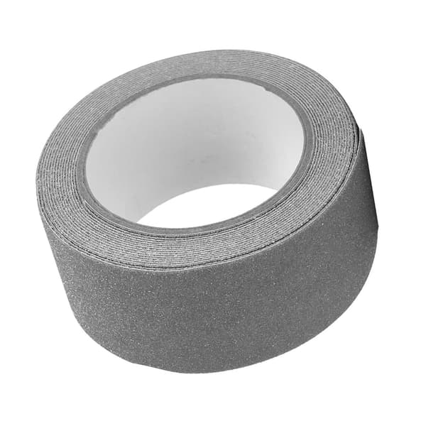 Farverig 5M*5cm PVC skridsikker tape til trappetrin, gulvsikkerhedsdekoration (grå)