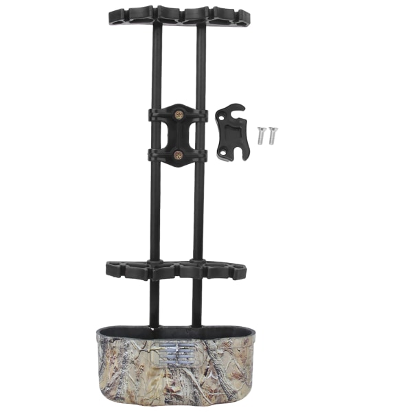 Bueskyting Jakt hurtigutløser for 5 piler Quiver for Compound Buer Container AccessoryCamo