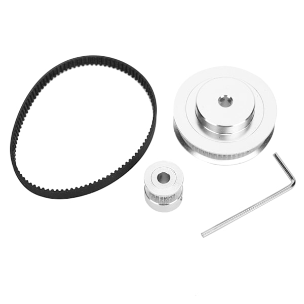 Synkront hjul Trintidskive Aluminium 20/60 tænder 3D-printerdele P36‑GT2‑6‑BF