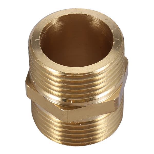 G1” Messing Rørfitting Hex Nippel Vandrørsforbindelses Tilbehør (intensivering)