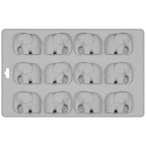 12 Håls Elefant Mousse Form, 11