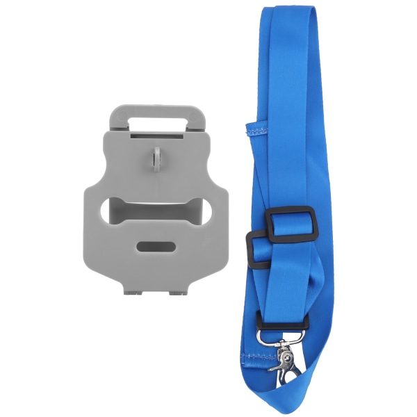 Remote Control Neck Bracket Lanyard Adjustable Hook Strap for Mavic Air 2/Air 2S/Mini 2(BlueGray )