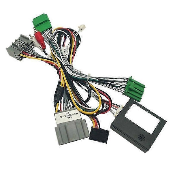 Auton 16PIN Android Audio Virtajohto Radioliitin Canbus-boksilla, autotarvikkeet yhteensopiva XC90 2008-2013 kanssa