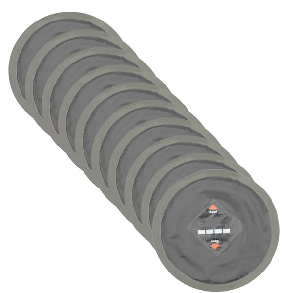 10 st 90 mm Bil Naturgummi Däck Punktering Reparation Kall Rund Patch Slanglösa Lappar