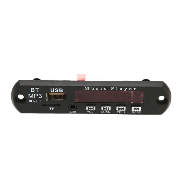 Bluetooth 5.0 lyddekodermodul Stabil DC12V strømavbrudd minne tapsfri dekodermodul for biler minnekort