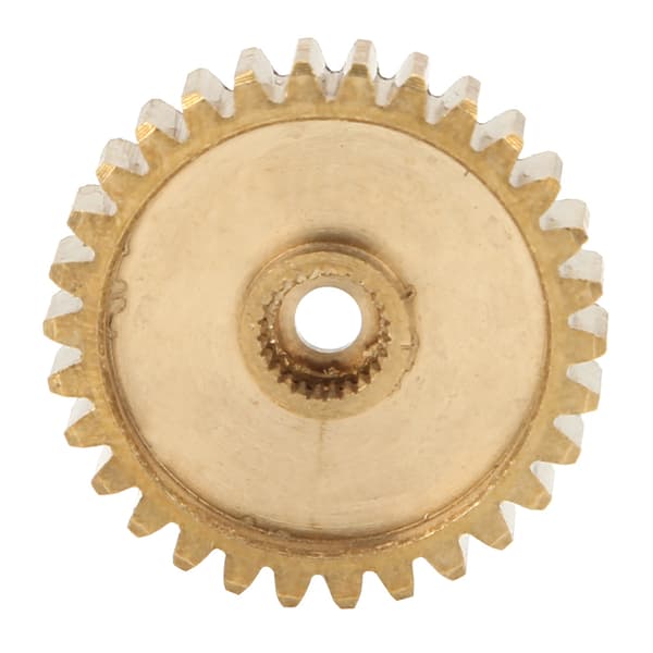 Cylindrisk gear messing 30 tænder til servo 25 tænders spline 0,8 Mod industriel robotdel 4305‑0025‑0030