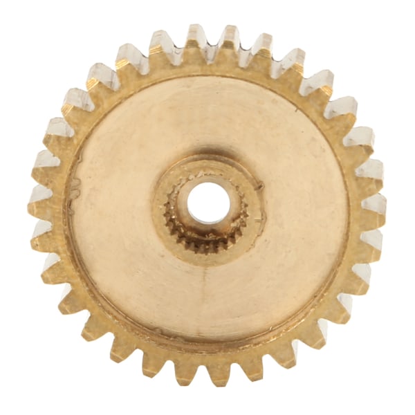 Spur Gear Messing 30 tand til Servo 25 tand Spline 0,8 Mod industrirobot del 4305‑0025‑0030