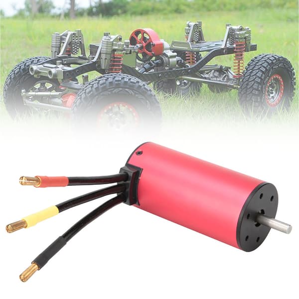 S3670 2650KV Vanntett Børsteløs Motor for 1/10 RC Bil Tilbehørsdel