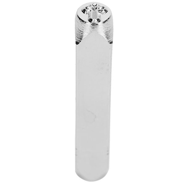 6 mm 1/4\" Metallhandstansningsdesignstansverktyg för DIY-smyckestillverkning