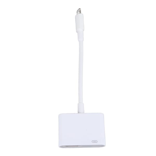 til IOS til High Definition Multimedia Interface Digital AV-adapter til TV til iPhone Hvid