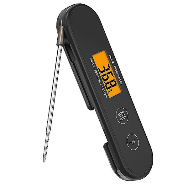Digital Grill- og Bagetermometer - Øjeblikkelig Læsning, Vandafvisende, Perfekt til Madlavning og BBQ