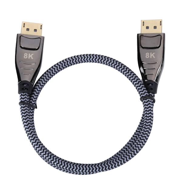 A0301 DP1.4 Versjon 8K ved 60Hz Kabel Høydefinisjonsadapterkabel med lys for PC-datamaskin DP‑8K‑0,5 meter