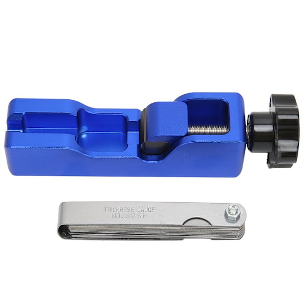 Tändstiftsgapverktyg med bladmått Universal för NGK 5671A 10mm 12mm 14mm 16mm TändstiftBlå