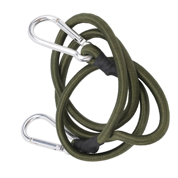 120 cm elastiske reb med kroge, kraftige stropper, elastiske gummireb til camping og fiskeri