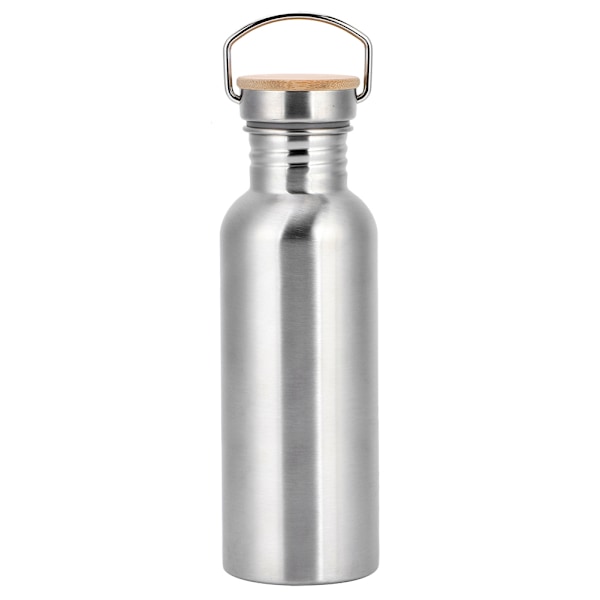 304 rustfrit stål vandflaske til rejser, udendørs sport, camping, vandreture, cykling 750 ml