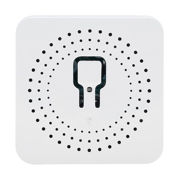 Mini ON/Off Controller Switch Smart WiFi Lysåbner Hvid APP Stemmestyring til Tuya 100‑240V 50/60Hz16A