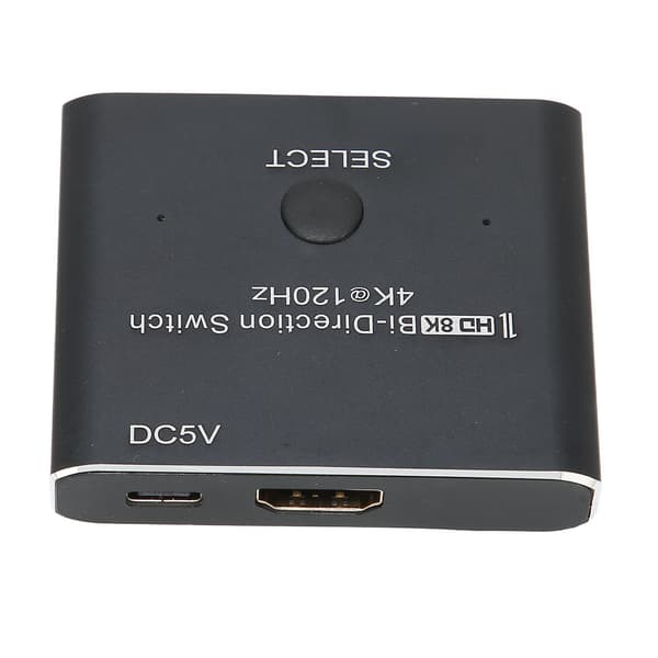 E0101 HD Multimedia Interface Bi-direktionel Switch 8K ved 60Hz 2 ind 1 ud/1 ind 2 ud 3D Bi-direktionel Switch til PS5
