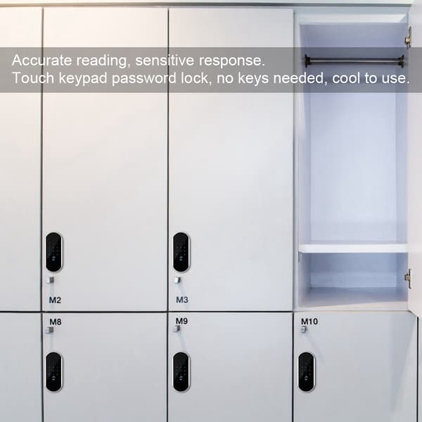 Smart Induktiv Cipher Lås for Sauna Gym Skap
