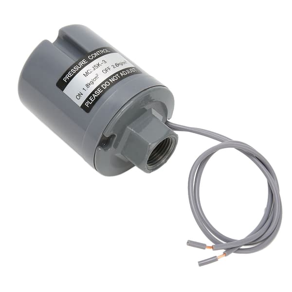 Automatisk vandtrykskontakt controller rund justerbar vandpumpeskift 1,8~2,6 bar
