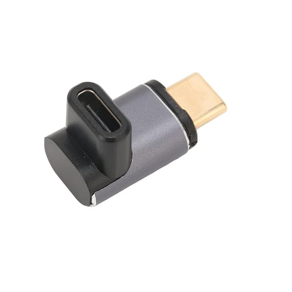 Type C uros-Type C naaras 40Gbps 5A 100W Type C uros-naaras alumiiniseos Type C-Type C -adapteri