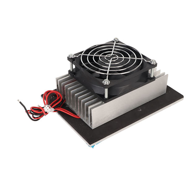 Peltier-kylfläkt 12V 120W Aluminiumlegering Utrymmesbesparande Ljudlös Halvledarkylning för PC Surfplatta Box Husdjurssäng
