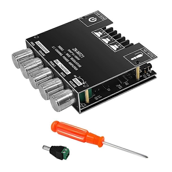-MT21 Digital Effektforstærker Board 50Wx2+100W 2.1 Kanal AUX