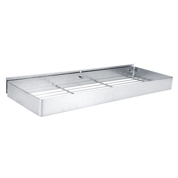 304 Rostfritt Stål Väggmonterad Kryddflaskhållare Hylla Organizer Kök Tillbehör 42cm