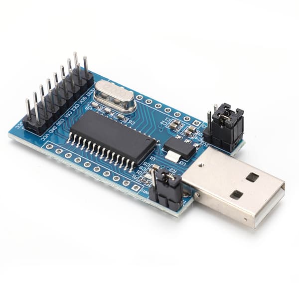 Parallellportmodul USB til UART I2C SPI TTL ISP EPP/MEM-grensesnitt 3,3V/5V utgangsspenning