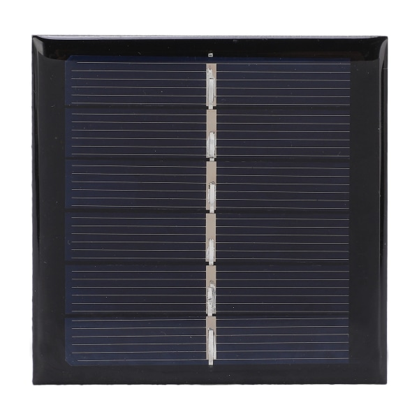 Bärbar 0,6W 3V Polysilicium Solpanel Nivå A Solladdningsplatta Modul för Solträdgårdsbelysning